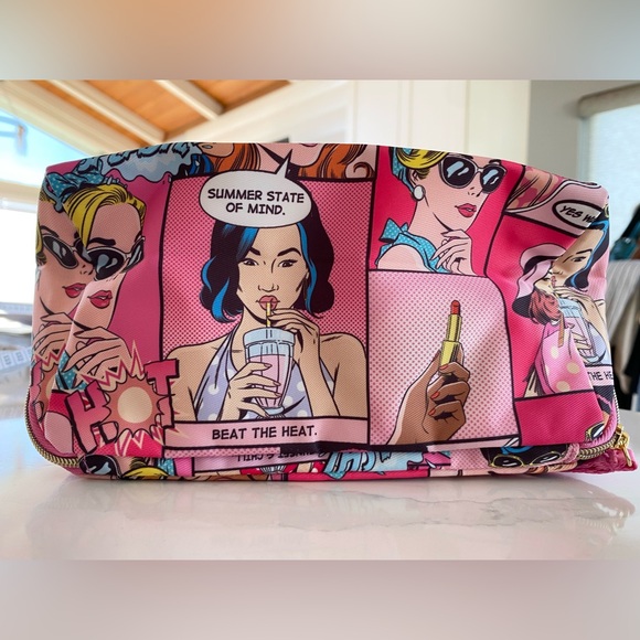 Estee Lauder Comic Pop Art Cosmetic Travel Bag - Picture 7 of 9